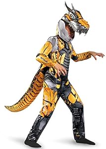Disguise Transformers Age of Extension Grimlock Deluxe Boys Costume, 7-8