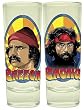 Cheech and Chong Homegrown Shot Glass (2) Set