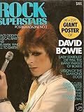 Rock Superstars 1975 David Bowie Poster Magazine No. 2 Large Fold Out Also Includes Slade Feature