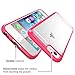 iPhone 6s Case, [Scratch Resistant] i-Blason Clear [Halo Series] Also Fit Apple iPhone 6 Case 6s 4.7 Inch Hybrid Bumper Case Cover (Clear/Pink)