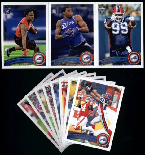 2011 Topps Buffalo Bills Complete Team Set (11 Cards)