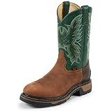 Mens Tony Lama Tlx 11 Steel Toe Western Work Boots by Tony Lama