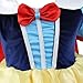 TIAOBU Girls Xmas Princess Cosplay Party Flowing Cape Costume Dress (2-3)