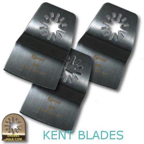 3pcs Flush Cut Stainless Scrapers Fit DREMEL Multi-Max