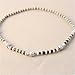 Urban Boundaries Stretch Necklace - Zebra (One Piece Construction)