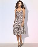 Bead-trim dress