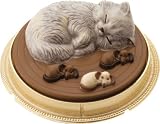 Schokolade-online Katze mit Mäusen aus Schokolade 350g