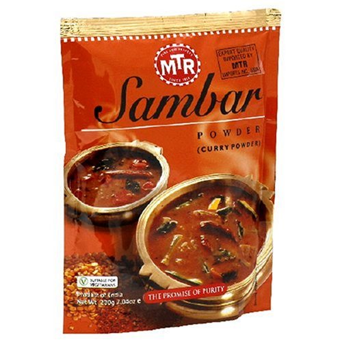 MTR Instant Sambar Powder, 7.04-Ounce Units (Pack of 6)