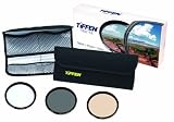 Tiffen 82DVVEK 82mm Video Essentials DV Filter Kit includes Clear, CP, Warm UV and Pouch