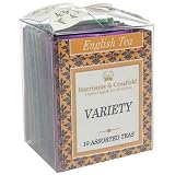 Review Harrisons & Crosfield  / Harrisons & Crosfield Variety Cube, Individually Wrapped Tea Bags, 10-Count, .8-Ounce Cube (Pack of 16)