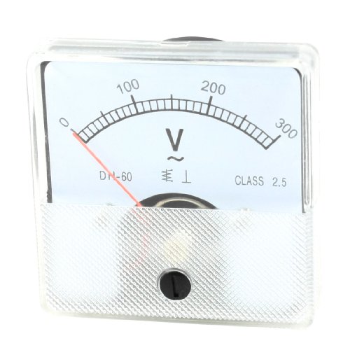 1 Pcs 44L1V AC 020V Rectangle Analog Panel Mount Volt Meter Gauge