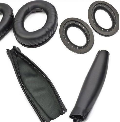 ANBANA ?1 Pair Of Black Replacement Earpad Ear Pad For Bose Quietcomfort QC 2 &amp; QC 15 QC15 Headphones by ANBANA