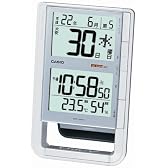 CASIO (カシオ) 目覚し時計 WAVE CEPTOR ウェーブセプター 電波時計 卓上型電子日めくり 温度表示 湿度表示 DQC-100NJ-8JF