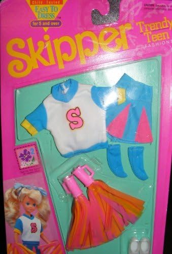 Skipper Trendy Teen Chearleader Fashion (1991) Retired
