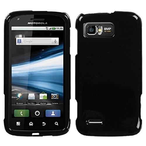 Asmyna MOTMB865HPCSO006NP Premium Durable Protective Case for Motorola Atrix 2 MB865 - 1 Pack - Retail Packaging - Black