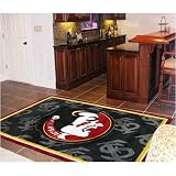 Florida State Seminoles NCAA Floor Rug (4'x6') Seminole Logo