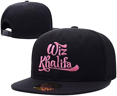 Wiz Khalifa Logo Adjustable Snapback Embroidery Hats Caps