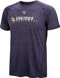 Minnesota Vikings Youth Heathered Purple Speedwick Performance T-Shirt