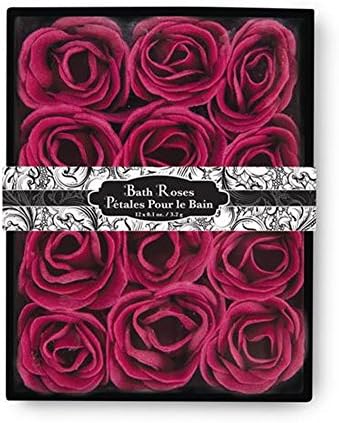 Bath Roses in Inspire Scent (Fresh &amp; Energizing Lemongrass) 12pc
