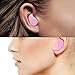 Bluetooth Earphone, Mini Wireless Small Invisible Headphones Earbuds Headset with Mic for Most Bluetooth Smartphones iPhone 6 Samsung S6 Xiaomi (Pink)