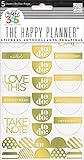 me & my BIG ideas PPS-53 5-Sheets Create 365 The Happy Planner Gold Foil "To Do" Stickers