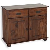 Commode NOSTALGIA en pin lasur� brunpar IDIMEX