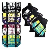 エナメルミニ英字メッセンジャーバッグ ACTIONデザイン
