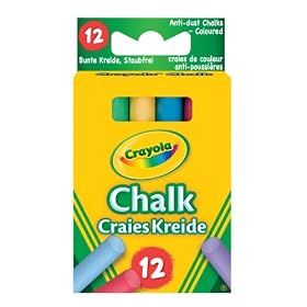 Crayola - Anti Dust Assorted Chalk