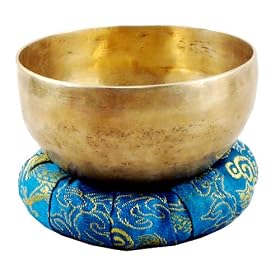 Tibetan Buddhist 6 Inch Hand-Hammered Singing Bowl