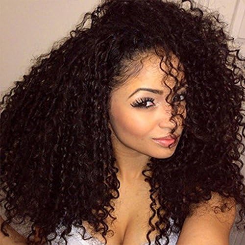Sexybaby Hair Brazilian Curly Virgin Hair 3 Bundles Unprocessed Human Hair Extensions Natural Color Afro Kinky Curly Hair (14 16 18)