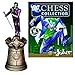 DC Superhero Joker King Chess Piece with Collector Magazine by Eaglemoss Publications