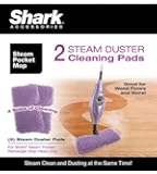 Shark Steam Duster Microfiber Cleaning Pads, Set of 2, XT3501SD