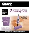 Euro-Pro Shark XT3501SD Steam Duster Microfiber Cleaning Pads, Set of 2
