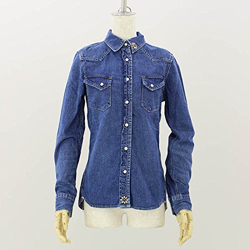 (レミレリーフ) REMI RELIEF デニムウエスタンナチュラル加工 ハナスタッズ [RN16193067UNL] 1 BLUE