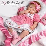 Ashton Drake Doll ~ So Truly Real ~ CHERRY BLOSSOM ~ FREE Cherry-scented Blanket ~ Artist Michelle Fagan! by Ashton Drake