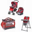 Chicco Matching Stroller System High Chair and Play Yard Combo - Fuego