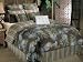 Seascape Comforter Set King Brown/teal