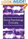 Doing Psychology Critically: Making a Difference in Diverse Settings
