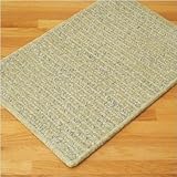 Chenille Double-braid Tweed CD69R108X108S Chenille Double-braid Tweed - Celery Tweed 9 ft. square