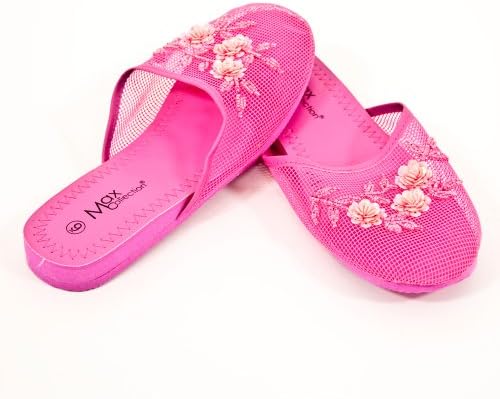 Mesh Slippers - Hot Pink