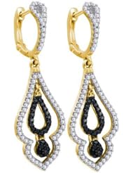 0.50CTW-DIA MICRO-PAVE EARRING