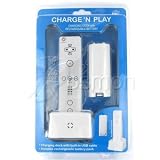Fosmon® Premium Quality Nintendo Wii Remote Rechargeable Battery and Docking Station and Charger
