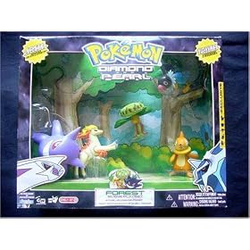 Pokemon Diamond and Pearl Battle Arena Scene Playset