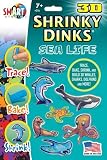 Sea Life Shrinky Dinks in 3D