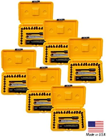 Chapman 7331 6 Pk Mini Ratchet Screwdriver Bit Sets