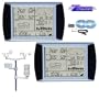 Zephyr Instruments Dual-Zone Touch Screen Pro Wireless Weather Station w/ Datalogger