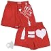 Coke Equals Love Red Boxer Shorts for Men