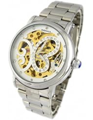 Youyoupifa Silver Stainless Steel Automatic Mechanical Womens Watch Girls Watch