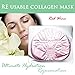 Toning Anti-Age Collagen Face Patch with Red Wine Extract and Resveratrol, 5 patches
