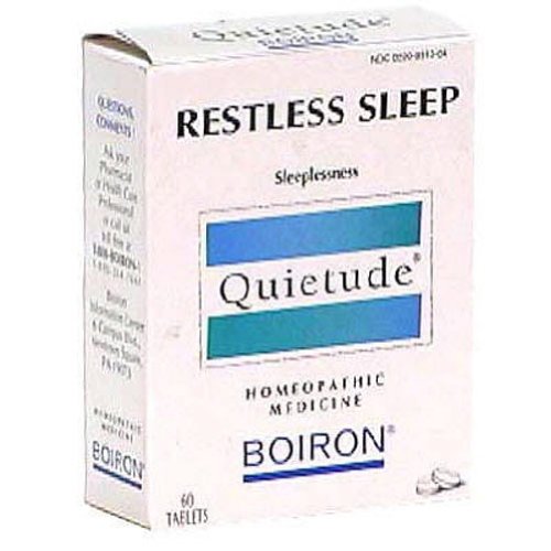 51EdVCWLOmL Boiron Quietude, for Sleeplessness and Restless Sleep 60 ea